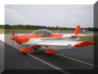 Don Arrives in his Zodiac 601