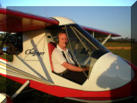 Eddie In His Plane