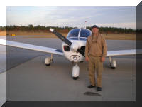 Ken in Front of Plane