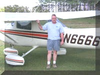 Larry & Cessna 150 - Left Side