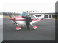 Larry's Cessna 172 - Left Front