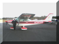 Larry's Cessna 172 - Side View
