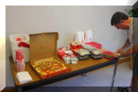 Ron Provided a Smorgasbord for Lunch