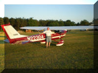 Me in Rear of C150 - May 5th, 2010